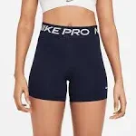 Nike Women's Pro 365 5” Shorts, Large, Game Royal/Black