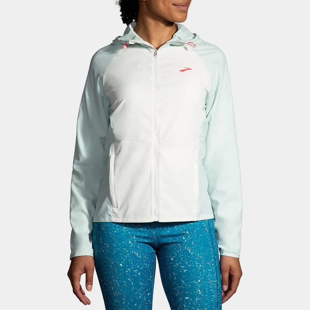 Brooks Canopy Jacket Women's Mint Mix / Small