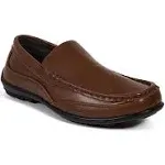 Deer Stags Boys' Booster Driving Moc Slip-On -Brown -4 Big Kid Medium