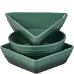 Le Creuset Stoneware Set of 3 Tapas Dishes, Artichaut