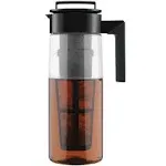 Takeya Flash Chill Iced Tea Maker (2 Quarts, Black)