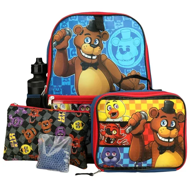 Five Night At Freddys 4-Pc Backpack Set for kids