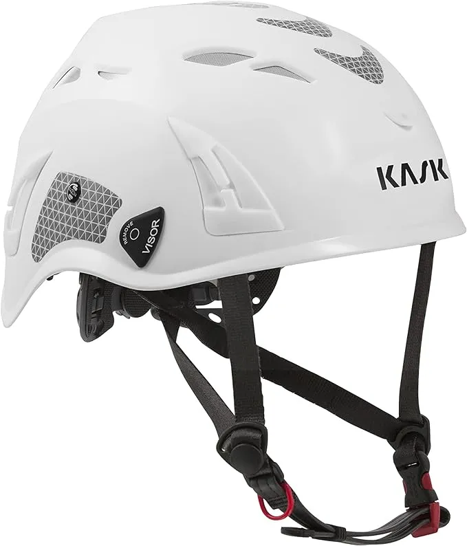 Kask Super Plasma Hi-Viz Helmet Red