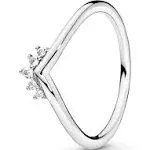 Pandora | 198282CZ Tiara Wishbone Ring 4.5 / Silver