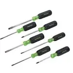 Greenlee 0153-02C 7-Piece Screwdriver Set with Cabinet, Keystone, and Phillips