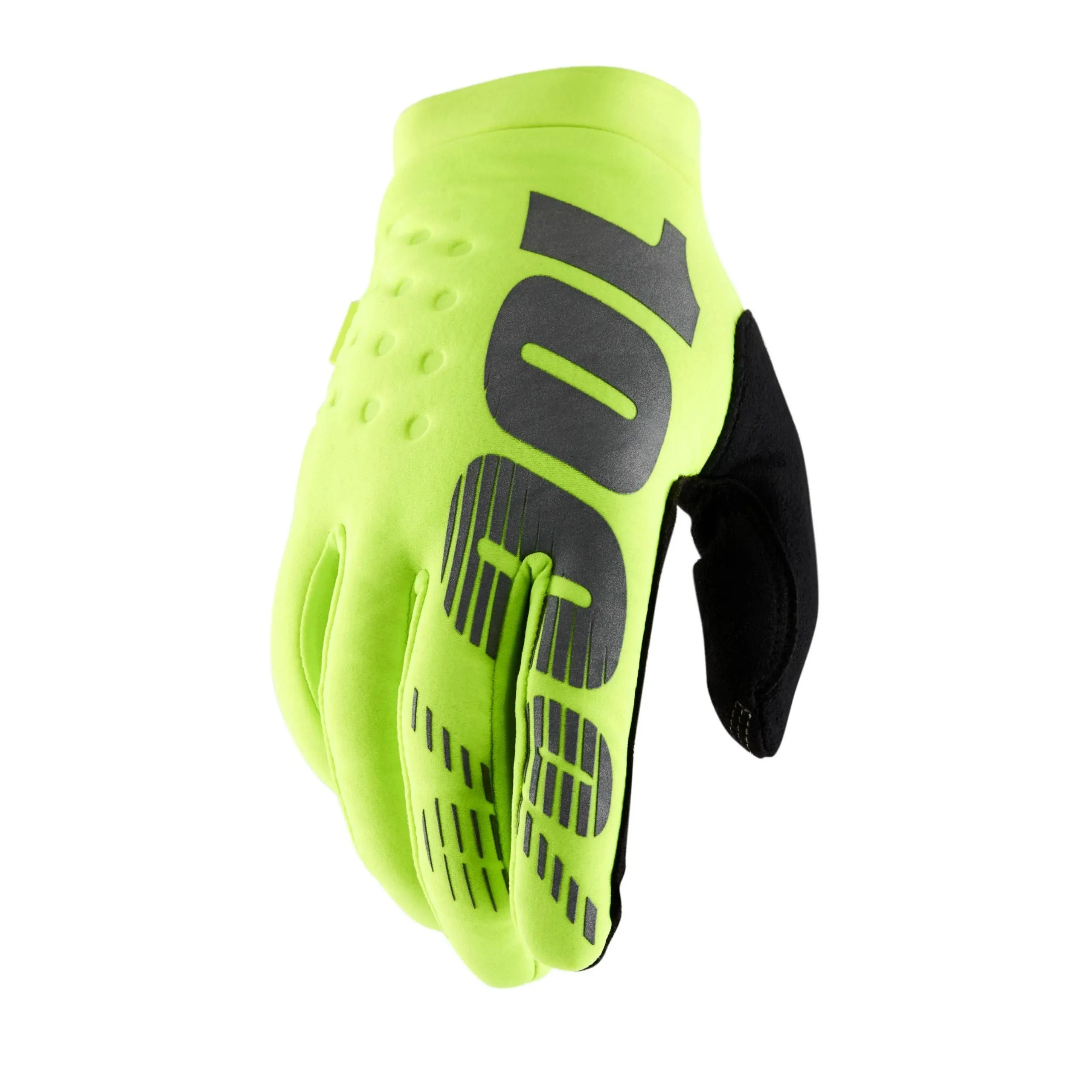 100% Brisker Gloves Yellow - S