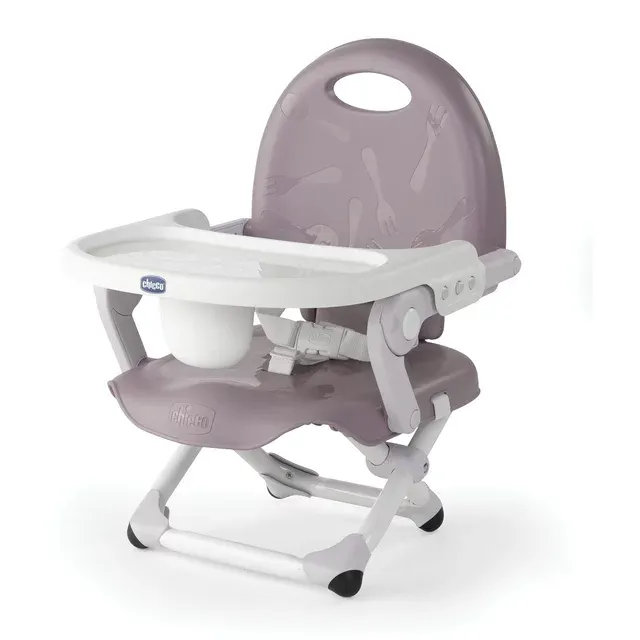 Silla De Comer Para Bebe Booster Elevador Con Arnes Seguridad Plegable Portatil