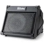 Coolmusic Portable Acoustic Guitar Amplifier, for Performers On The Go, Built-in Bluetooth (40w Battery-Powered)