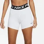 Nike Pro 365 Women's 5-Inch White Shorts XL