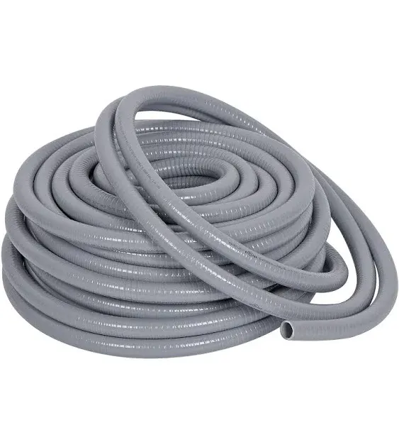 1/2&#034; 50ft Electrical Conduit Kit - Flexible Non-Metallic Liquid-Tight Conduit