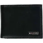 Tommy Hilfiger Men&#039;s Premium Leather Passcase Billfold Wallet 31Tl22X053