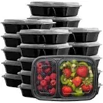  28 Oz. Meal Prep Containers with Lids, 50 Sets