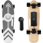 Caroma Electric Skateboard for Adults Teens 27.5" Electric Longboard Skateboards with Wireless Remote 350W Motor 12.4 MPH Top Speed 8 Miles Max