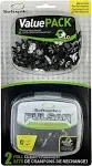 Softspikes Pulsar Golf Cleats Fast Twist 3.0 Value Pack,Black  