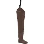 Frogg Toggs Rana II PVC Lug Sole Hip Wader, Brown / 11