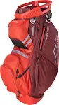 Sun Mountain 2024 C-130 Cart Bag PORT-RUSH Red