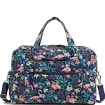 Vera Bradley Weekender Travel Bag : Flamingo Garden