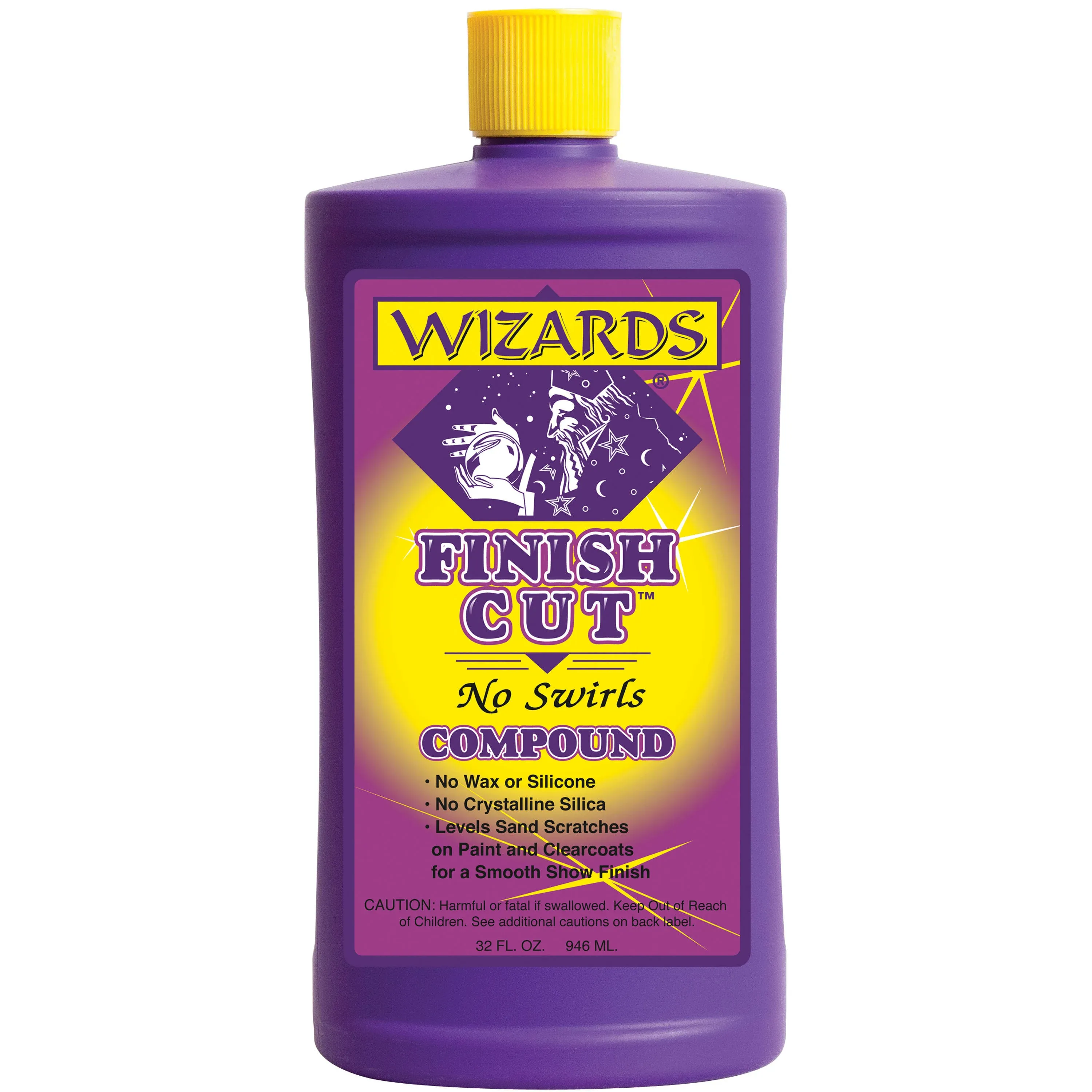 Wizards 11040 Finish Cut Compound 32oz