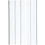 Mobile Home Skirting Vinyl Underpinning Panel White 16" W x 35" L (Pack of 10)