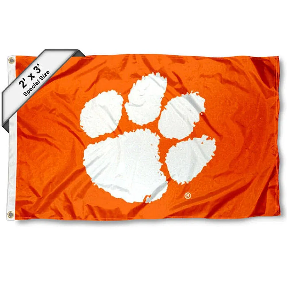 Clemson University Tigers 2&#039;x3&#039; Flag