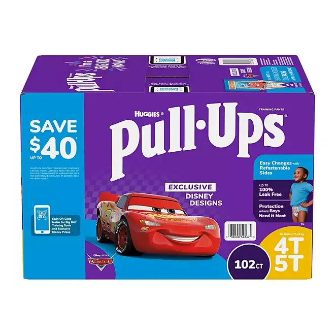 Pull-Ups Night-Time Potty Training Pants for Girls (Sizes: 2T-4T)