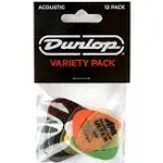 Dunlop PVP112 Acoustic Guitar Pick Variety 12 Pack