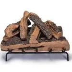 Real Fyre Split Oak Designer Plus Vented Gas Logs (SDP-24), 24-Inch