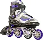 Chicago Skates Adjustable In-Line Skate - Purple (5-8)