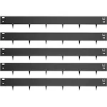 3 in. x 39 in. Steel Lawn Edging Metal Landscape Edging Landscaping Metal Edging Black Lawn Edge for Yard (5-Pieces)