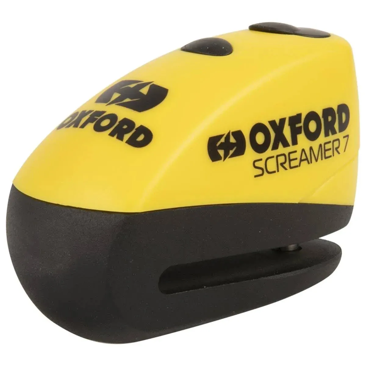 Oxford Screamer7 Alarm Disc Lock - Yellow/Black