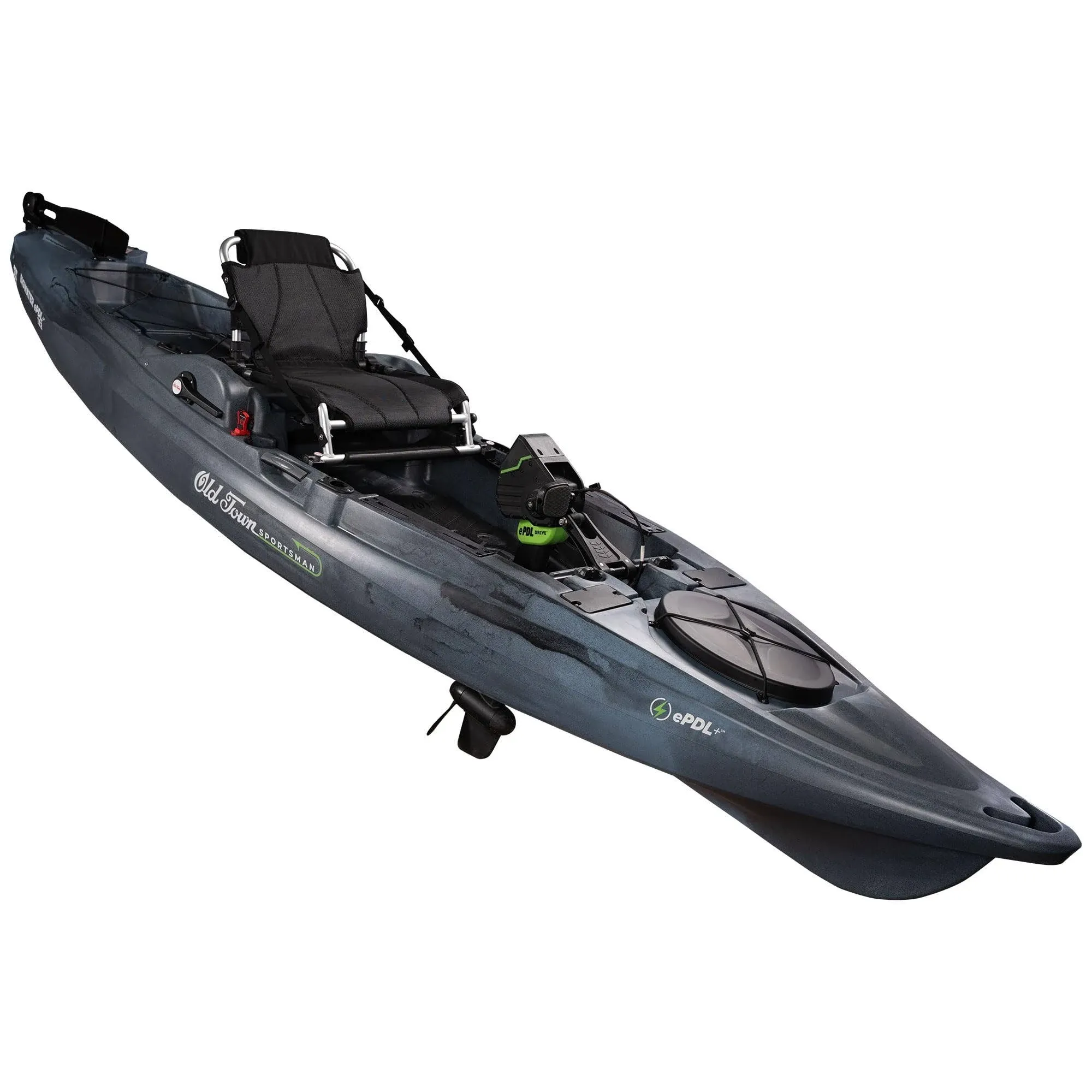 Old Town Sportsman Bigwater ePDL+ 132 Kayak - Steel Camo