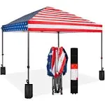 Best Choice Products 8x8ft 1-Person Setup Pop Up Canopy Tent Instant Portable...