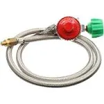 Bayou Classic 10 PSI Regulator Hose Assembly Model# M5HPR-1