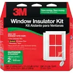 3M Kit Aislante para ventanas para uso en interiores, 5 ventanas Transparente 2 ...