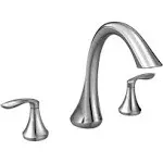 Moen T943 Eva 2-Handle Roman Tub Trim Kit - Chrome 