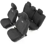 Rough Country Toyota Neoprene Front Rear Seat Covers 91031