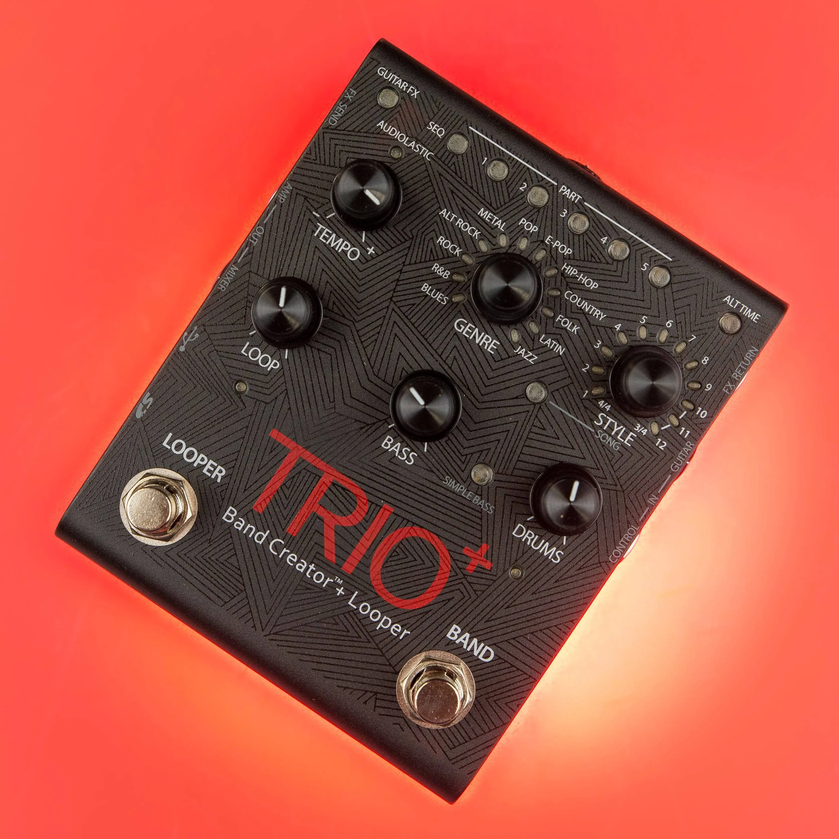 DigiTech Trio+ Band Creator & Looper Pedal