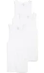 Calvin Klein 3-Pack Cotton Tank - White