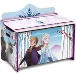 Disney's Frozen 2 Deluxe Toy Box by Delta Children, Blue