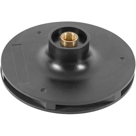 Upgraded 073129 Pump Impeller Replacement Fit for 1-1/2 HP WhisperFlo Pump Impeller for Pool and Spa Pump, Black