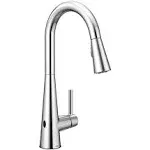 Moen 7864EWC Sleek Chrome One-Handle Pulldown Kitchen Faucet