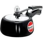 Hawkins CB15 Hard Anodised Pressure Cooker 1.5-Liter Contura Black