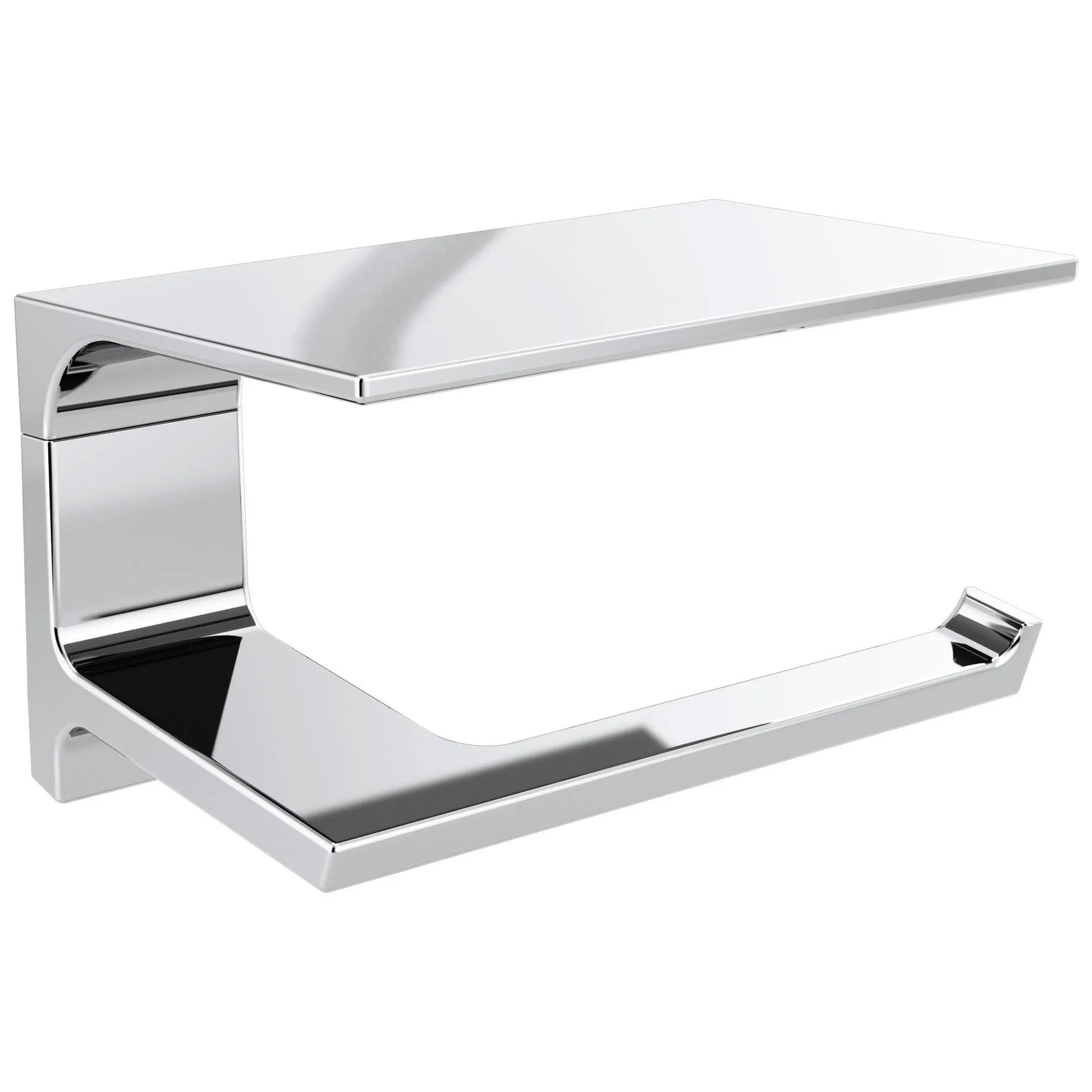 Delta 79956 Pivotal Tissue Holder with Shelf - Chrome