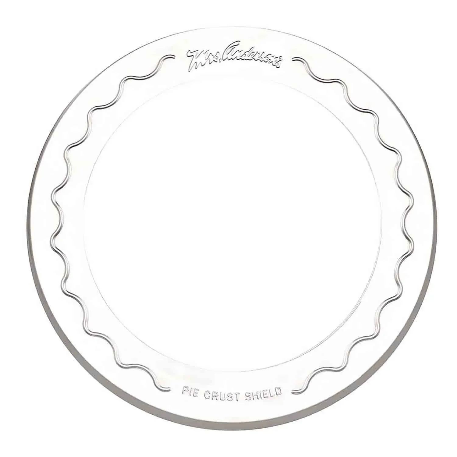 Mrs. Anderson's Baking Aluminum Pie Crust Shield, 10"