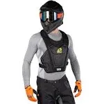 EVS Revo 4 Roost Deflector Black/Hiviz - Large/XL