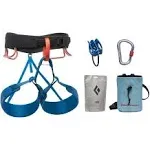 Black Diamond Momentum Climbing Harness Package - Men's L