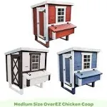 OverEZ Chicken Coop - Medium Coastal