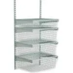 ClosetMaid 2815 ShelfTrack 4 Drawer Kit , White