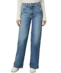 Paige Sasha 32 inch Wide Leg Jean - Storybook Distressed Blue