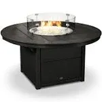 POLYWOOD 48" Round Fire Pit Table